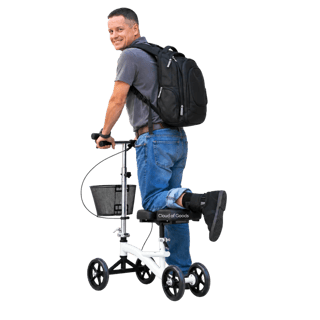 Knee Scooter with Basket