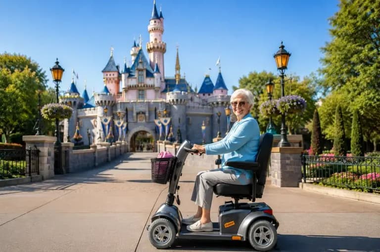 Mobility scooters for long walking days