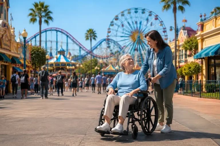 Wheelchairs for assisted park movement