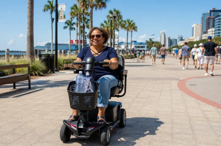 Scooters for longer city routes