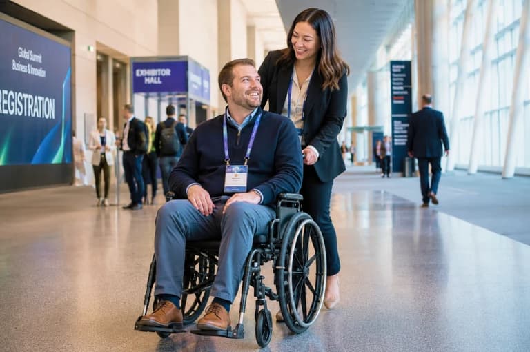 Wheelchairs for assisted event support