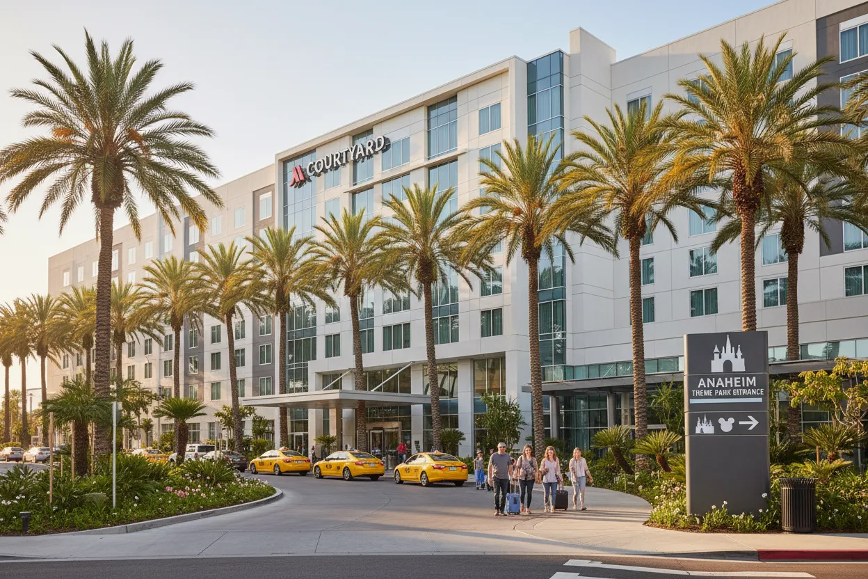 Courtyard by Marriott Anaheim Theme Park Entrance