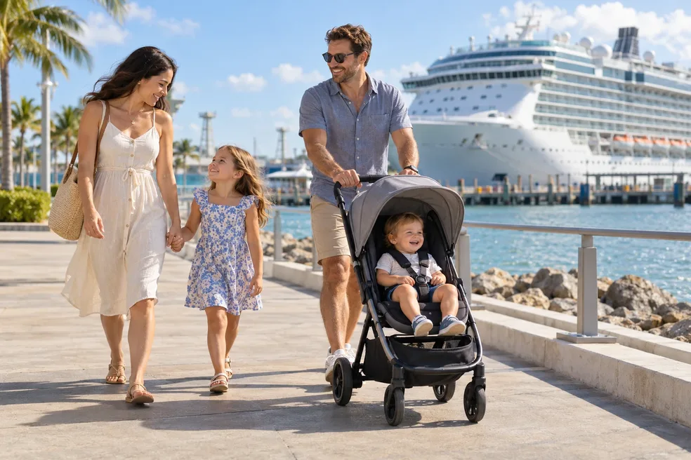 Family cruise day at Port Canaveral