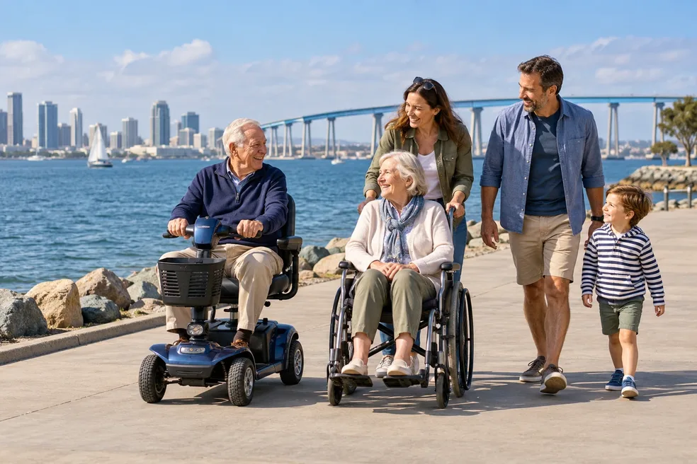 Generations together on San Diego Bay