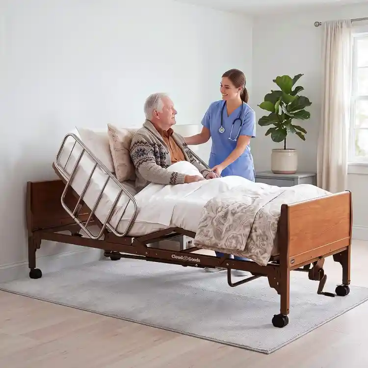 Hospital bed - semi electric