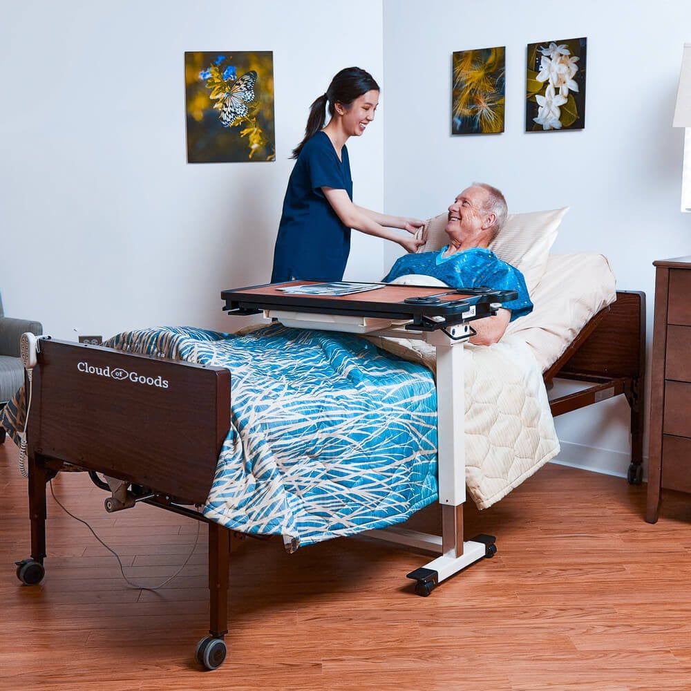 Hospital bed - semi electric