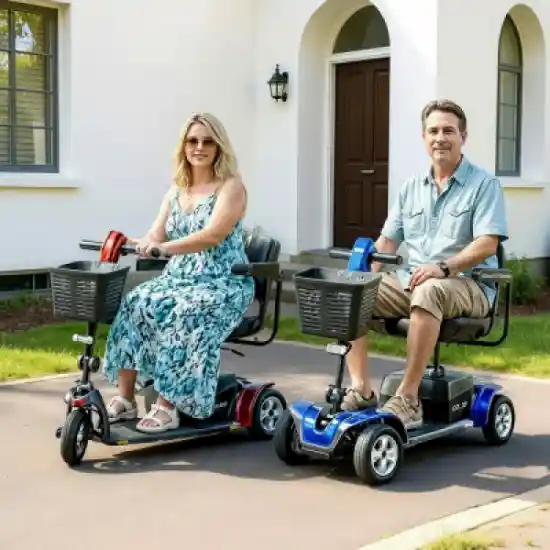 Lightweight Mobility Scooter for effortless hotel transport - Cloud of Goods - Daytona Beach