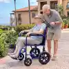 Cadeira de rodas de transporte leve