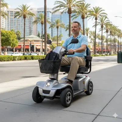 Most Reliable Mobility Scooter Rental in Anaheim