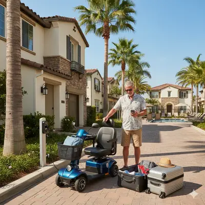 Vacation rentals and Airbnbs within the resort area