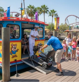Water taxis (where permitted)