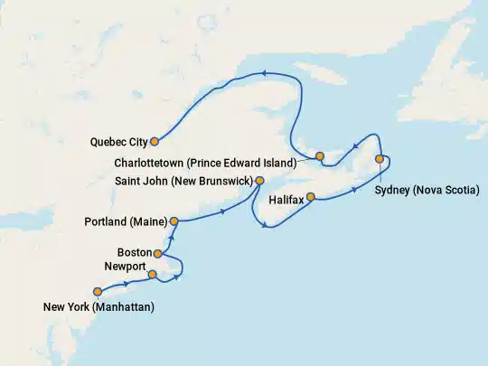 Cruise Itinerary