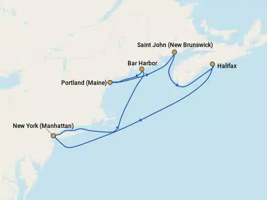 Cruise Itinerary
