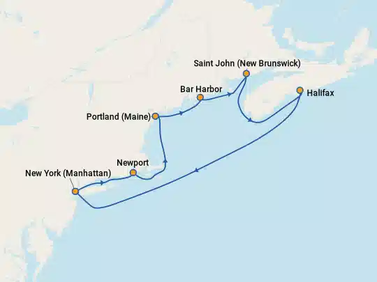 Cruise Itinerary