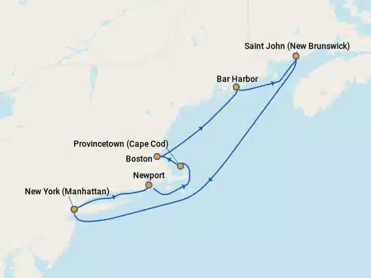 Cruise Itinerary