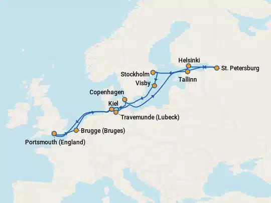 Cruise Itinerary