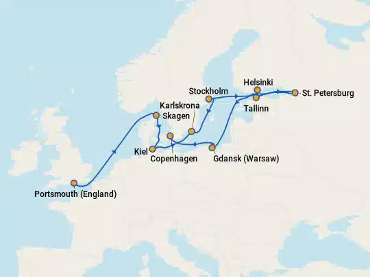 Cruise Itinerary