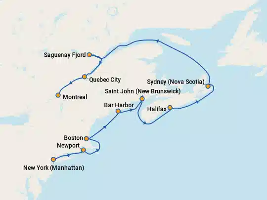 Cruise Itinerary
