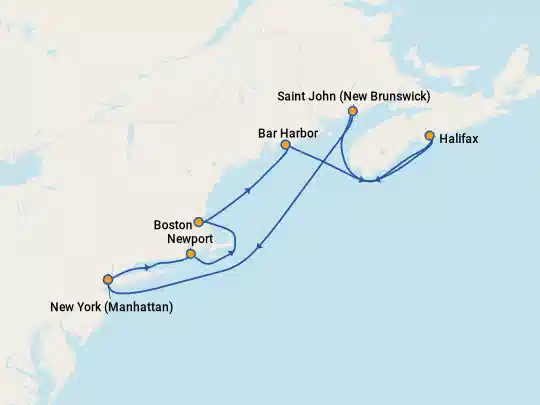 Cruise Itinerary