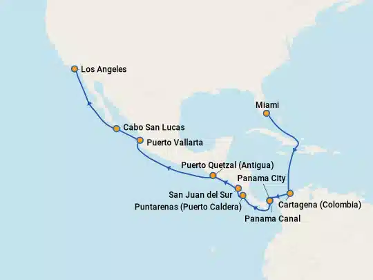 Cruise Itinerary