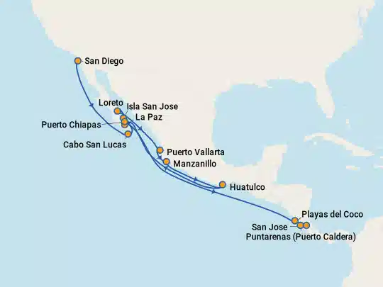 Cruise Itinerary