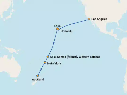 Cruise Itinerary