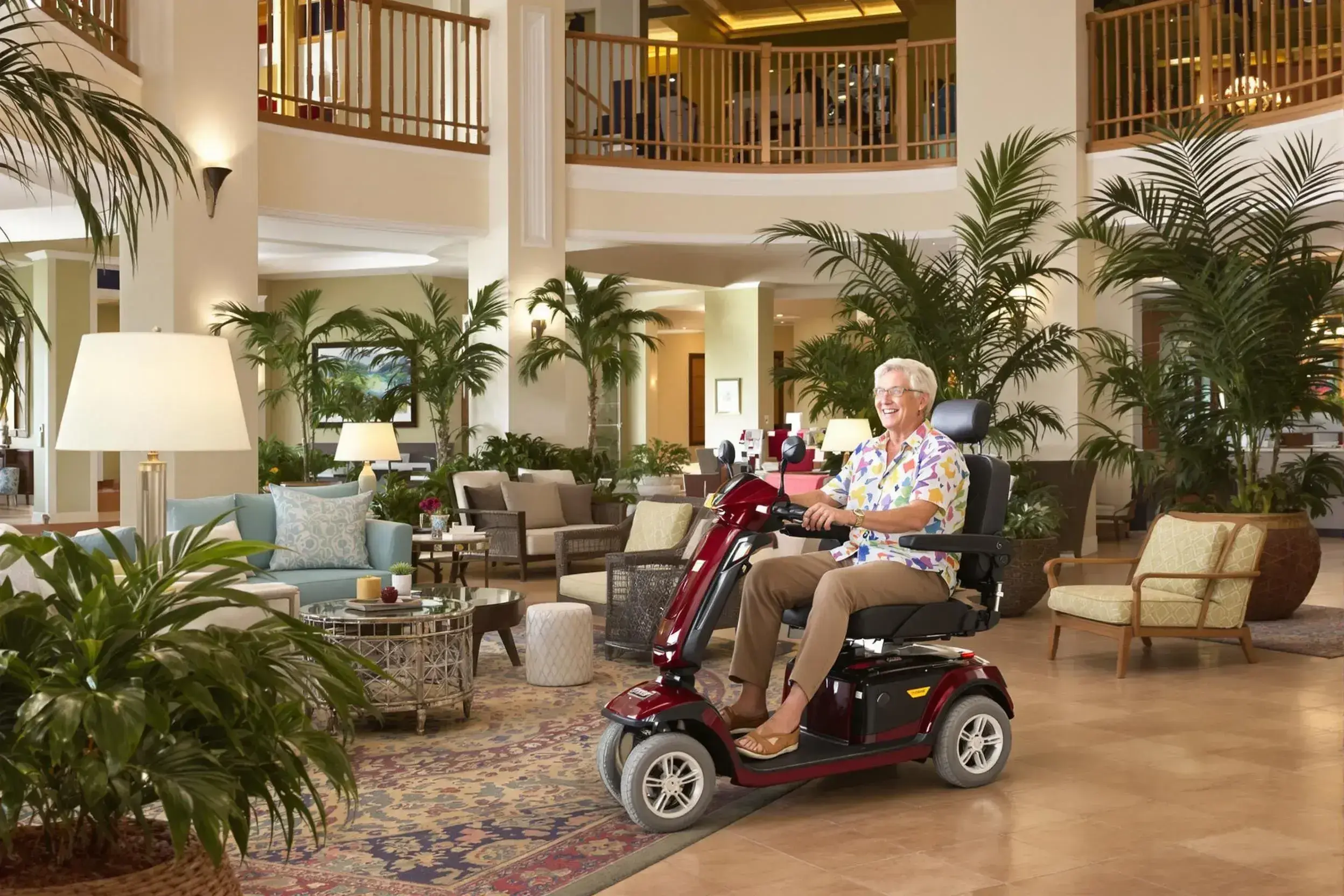 Entrega de scooter en Disney’s Grand Floridian Resort en Orlando