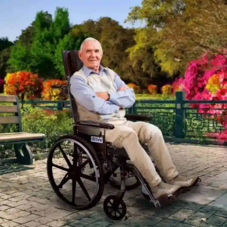 Reclining Wheelchair 20 inch rental 