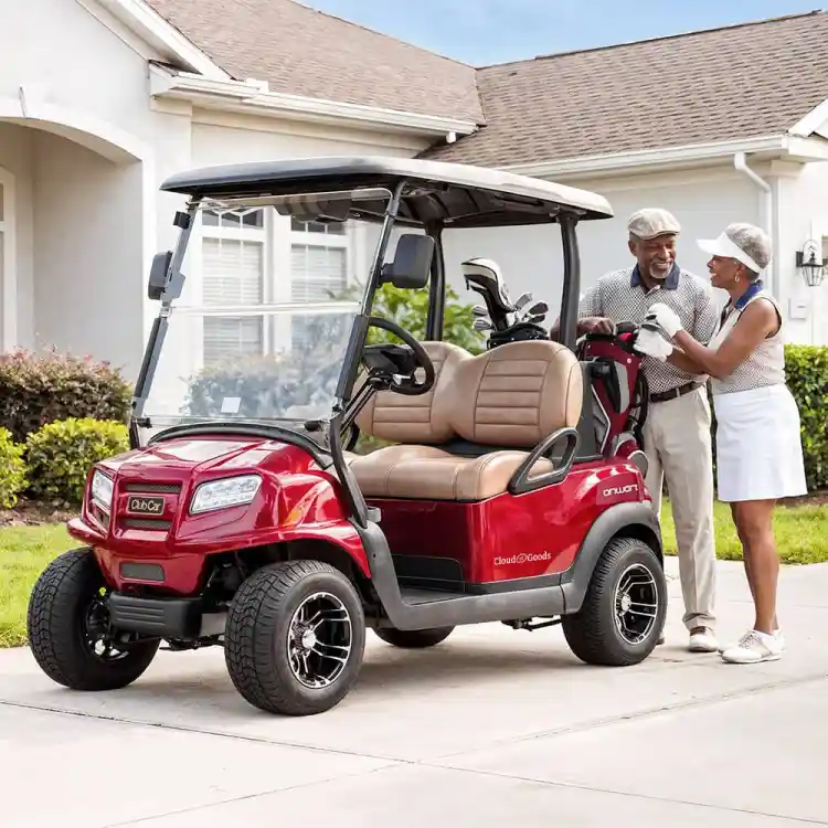 2 Seater golf cart - electric rental 