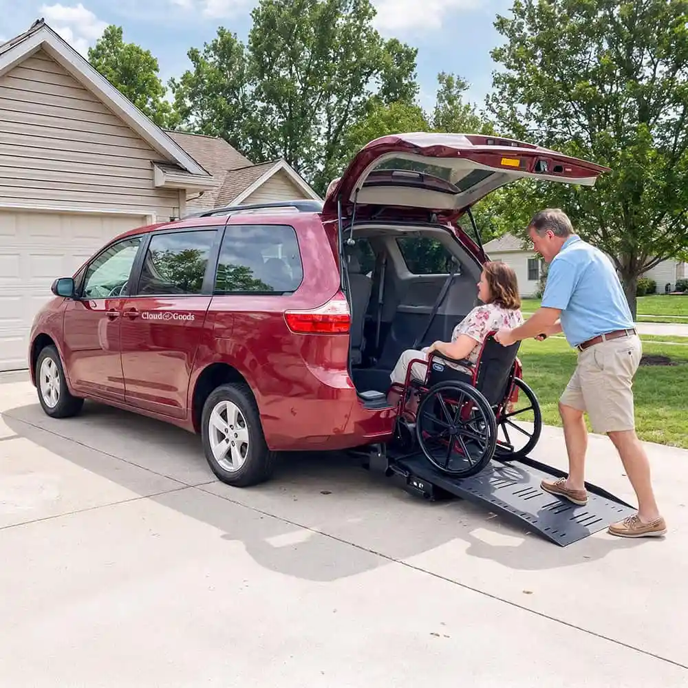 Alquiler de Broad Ripple Minivan con entrada trasera para sillas de ruedas