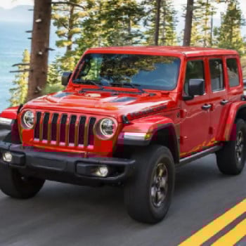 4 Door jeep - wrangler or similar rental 