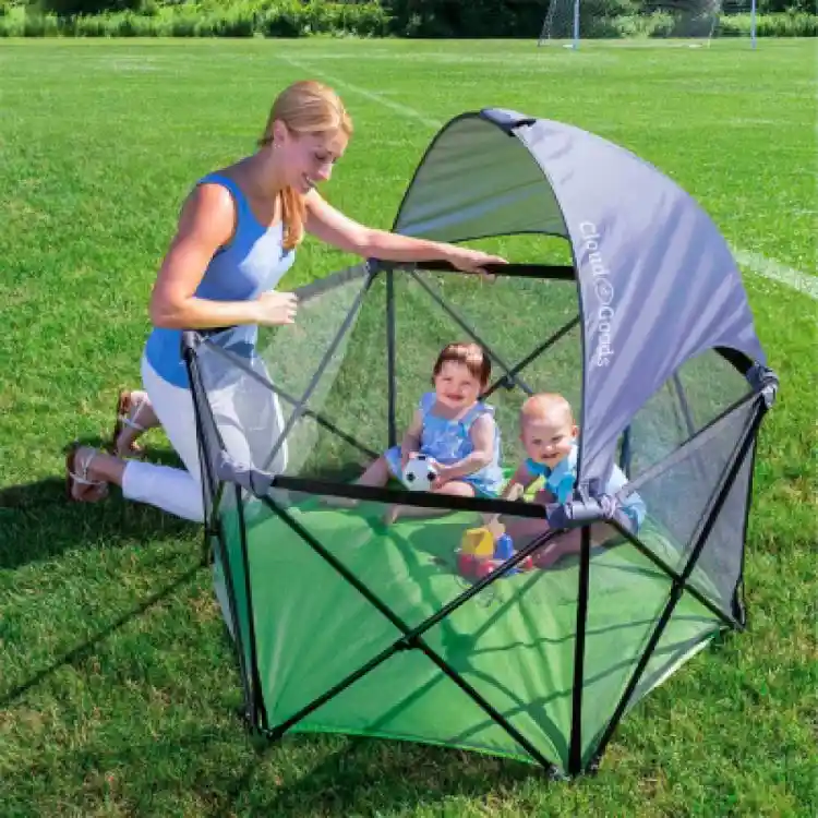 The Summer Pop ‘N Play Ultimate Playard rental 