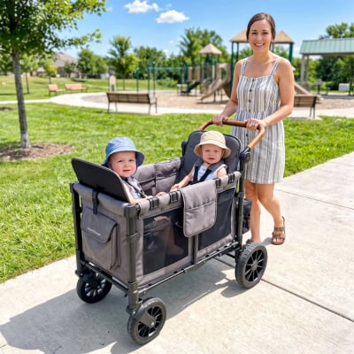 Wonderfold 2-Seater Stroller Wagon