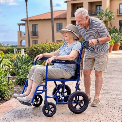 Lightweight Transport Wheelchair 