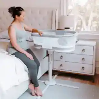 HALO Bassinest Luxe Series Vibrating Bassinet rental Berkeley