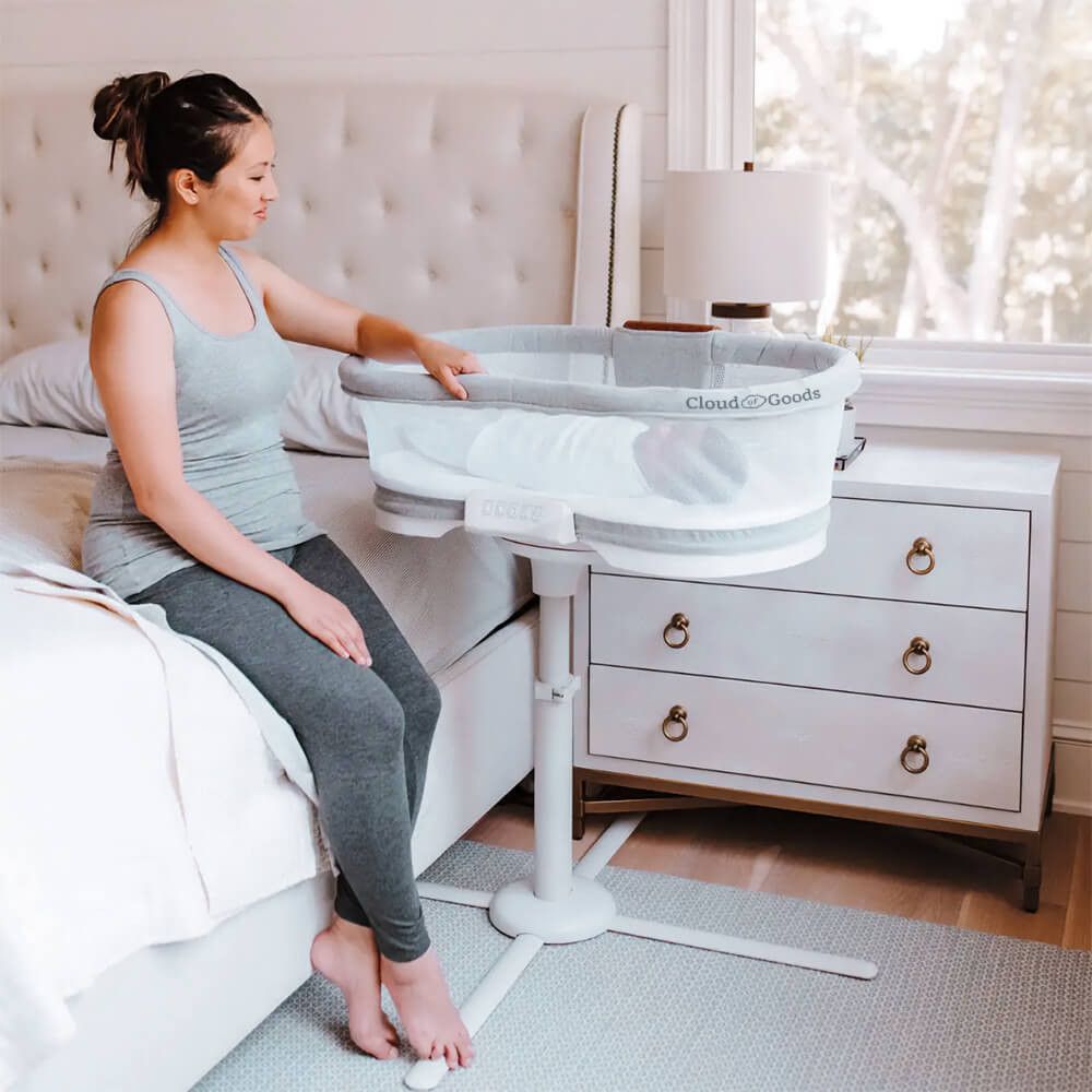 HALO Bassinest Luxe Series Vibrating Bassinet is a top rental on Cloud of Goods. Simply reserve your HALO Bassinest Luxe Series Vibrating Bassinet rental online and we ll deliver. We deliver HALO Bass...