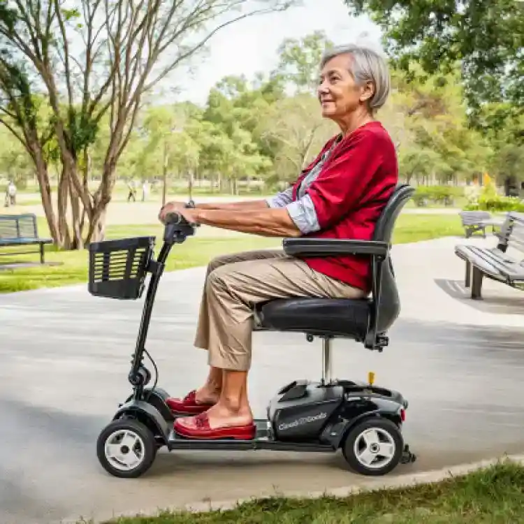 Ultra Light Mobility Scooter for seamless travel and quick folding - Cloud of Goods - Las Vegas