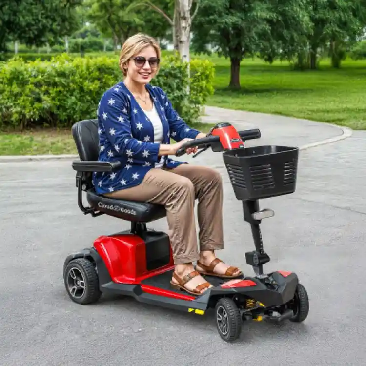 Ultra Light Mobility Scooter for Convenient Travel - Cloud of Goods - Orlando