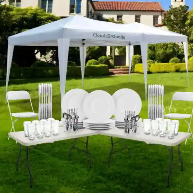 15 people party package rental 