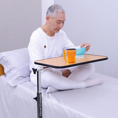 Hospital bed tables (non tilt)