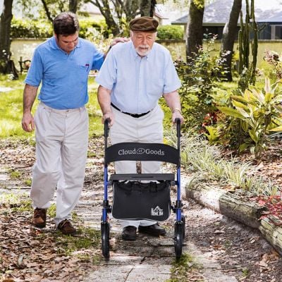 Bariatric Walker Rollator (fully featured)