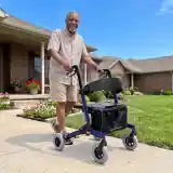 Bariatric Walker Rollator (fully featured)