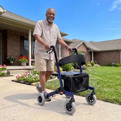 Bariatric Walker Rollator (fully featured)