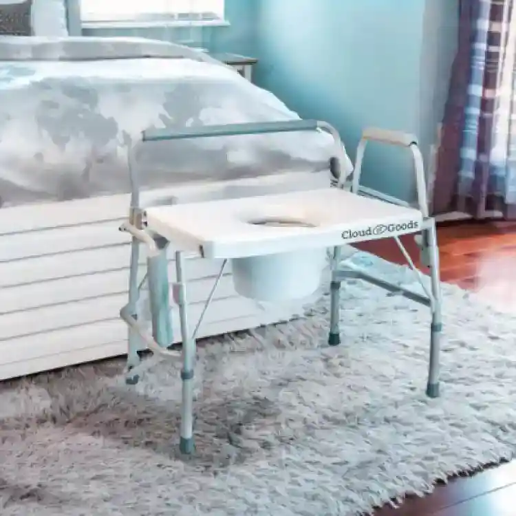 Extra Wide Bedside Commode rental 