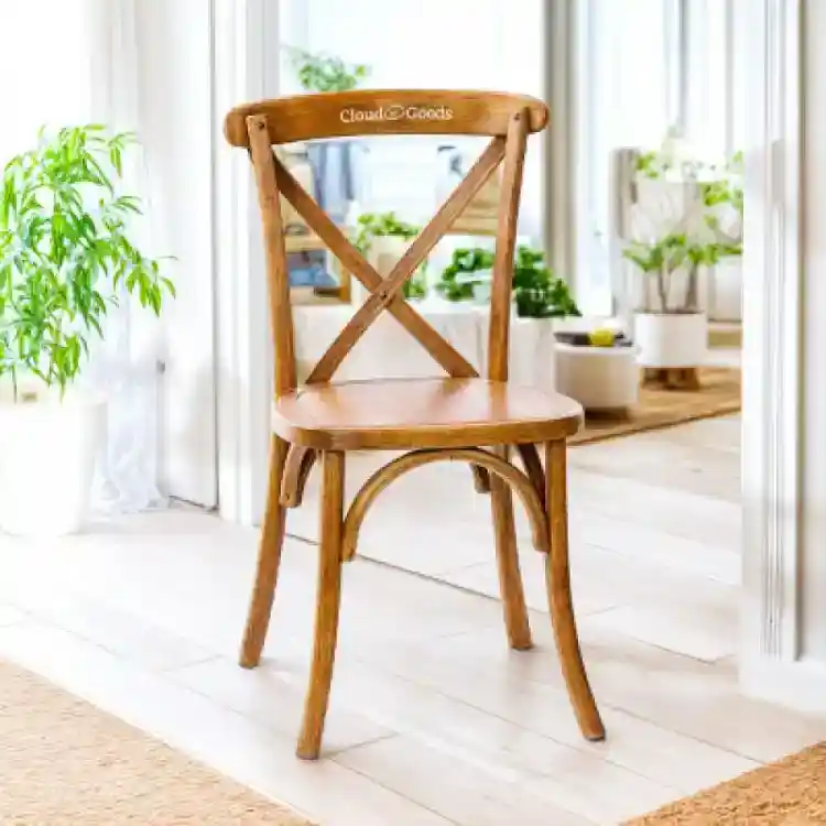 Cross Back Chair rental 