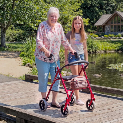 Walker Rollator (fully featured)
