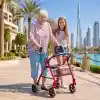 Andador Rollator (com todos os recursos)