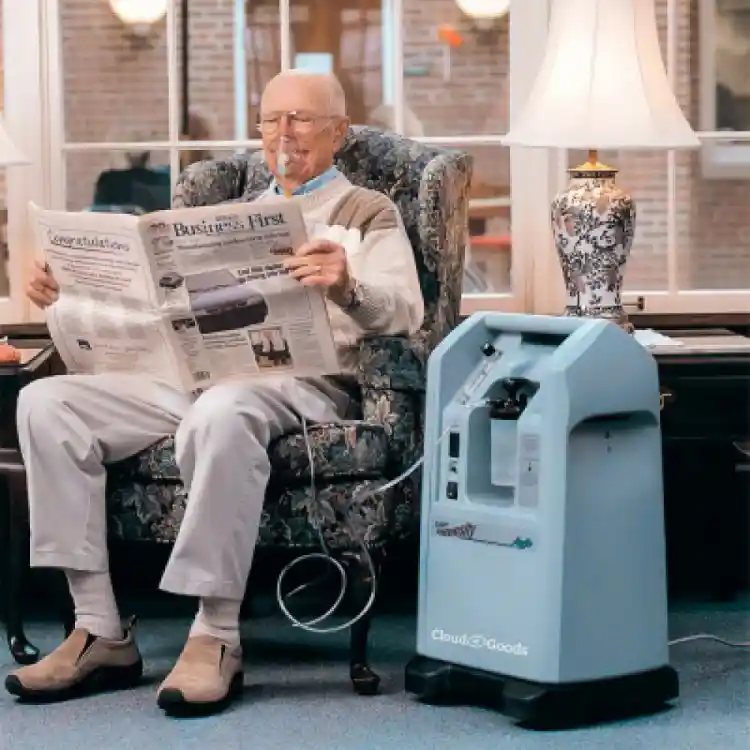 Oxygen Concentrator with mask & cannula rental 