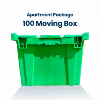 4-6 Bedroom Moving Package - 100 Boxes rental Berkeley