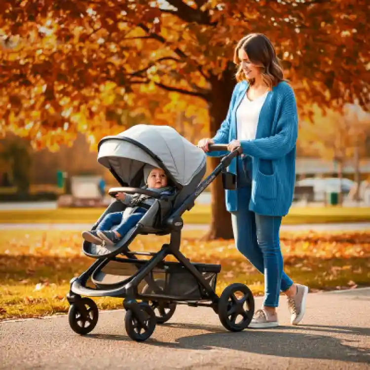 Baby Stroller with Infant Bassinet rental 